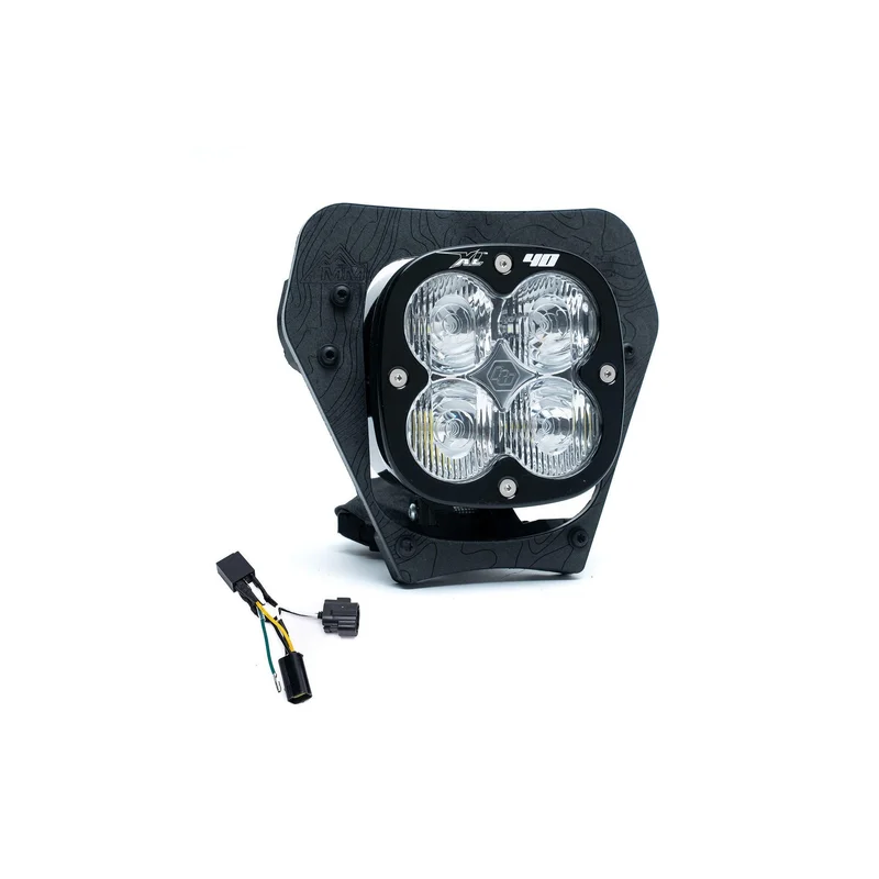 KTM LED HEADLIGHT KIT  - XL40 - Trail / Clear / W/ HI-LOW HARNESS