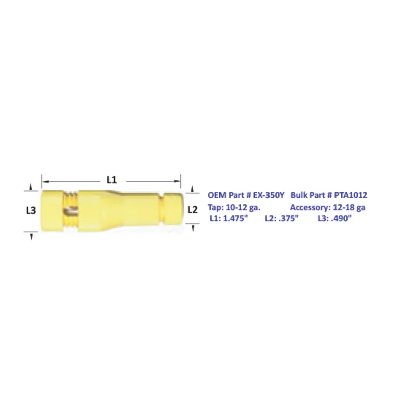 Posi Tap® Connector - 2.5 - 1.5 sq.mm (14-16 ga) / 1 Pcs