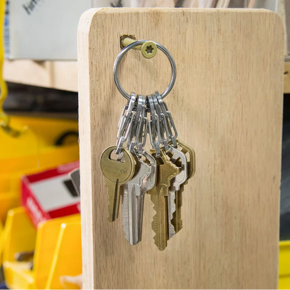 KEYRING STEEL - S-BINERS - Large / Stainless Steel