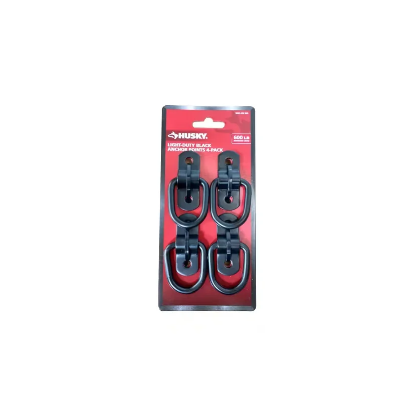 Anchor D-Rings - Set of 4 - Black