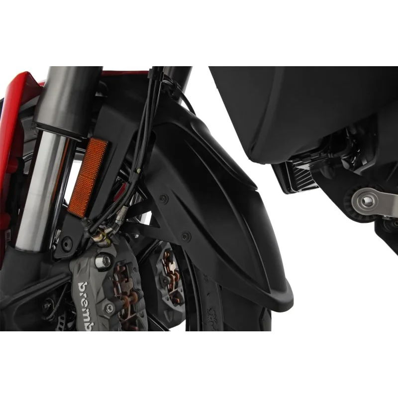 DUCATI Multistrada V4 Plastics - Extenda Fender (Front) - Black