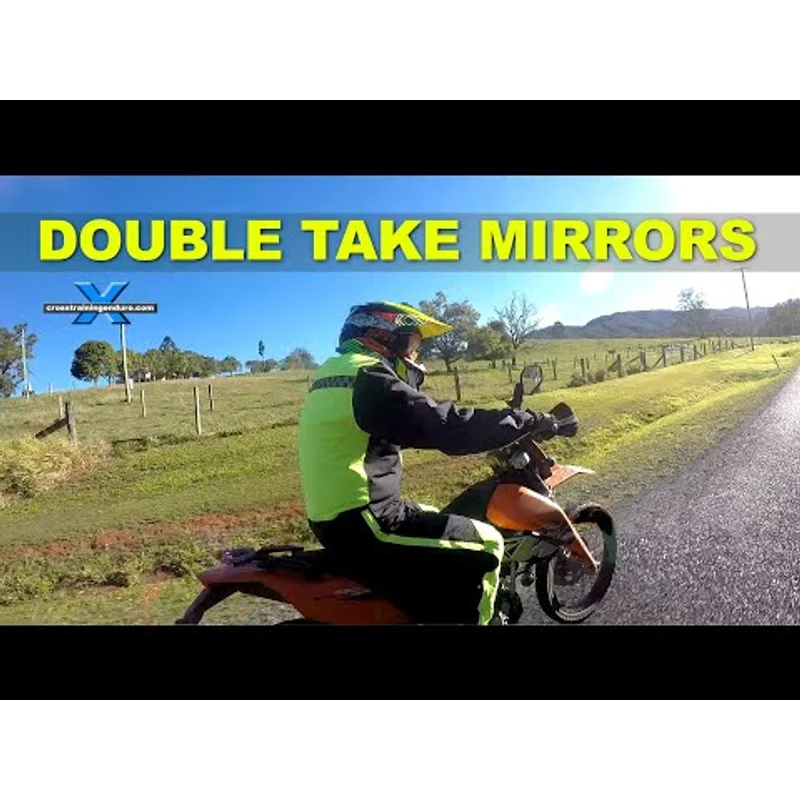 Set Double Take Adventure Mirror - (M10 1.5) with Ram - 6" Long Arm / Yes