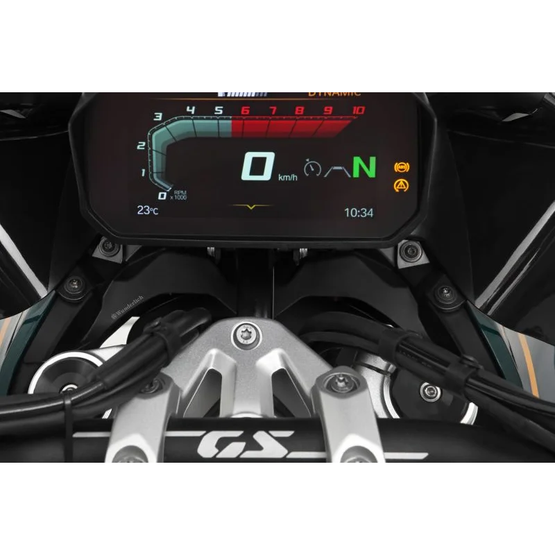 BMW R 1300 GS Styling - Cockpit Fairing - Black / with board socket