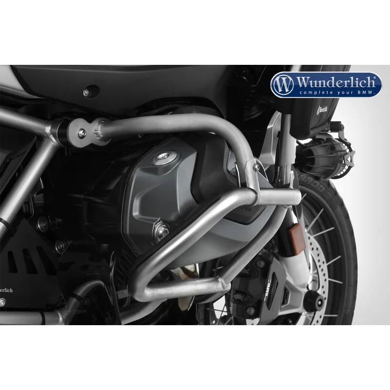 BMW R1250GSA Protection - Reinforcement Bar (OEM Engine Bar) - GSA OEM BAR TO TANK EXTENSION (SS)