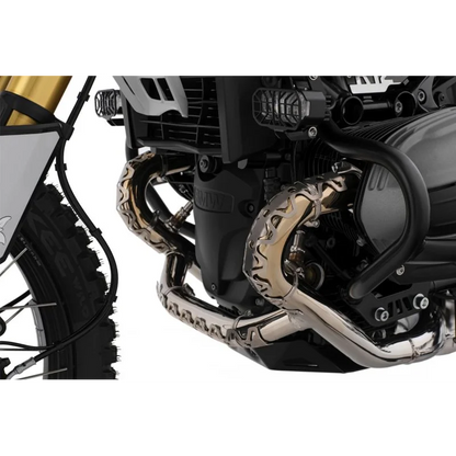 BMW R 12 Protection - DAKAR Header Pipe Guard - Silver