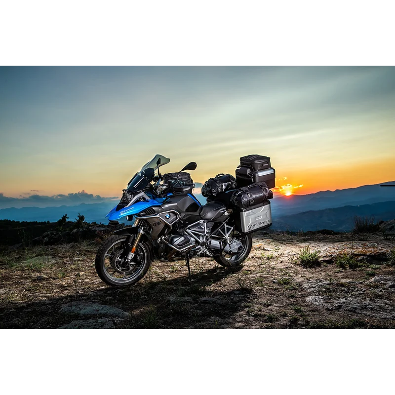 BMW R 1250 GS Protection - Engine Crash Bars "Edition 40 Years GS" - HP Blue / Steel