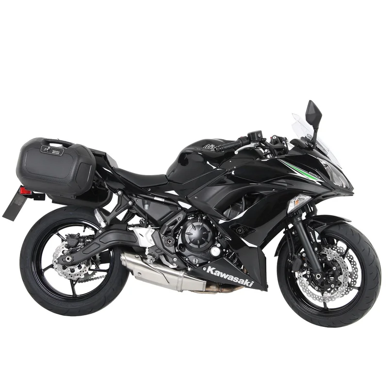 Kawasaki 650 Luggage - Sidecase Carrier - 'C-Bow'