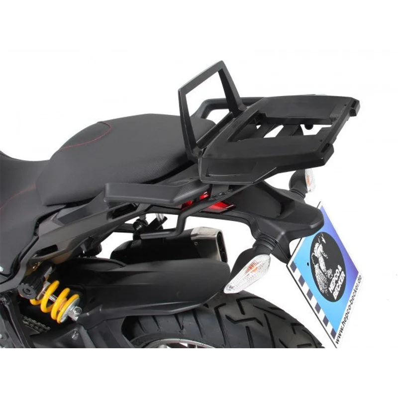 Ducati Multistrada Carrier - For Topcases - Alu Rack (Fixed Hinge)
