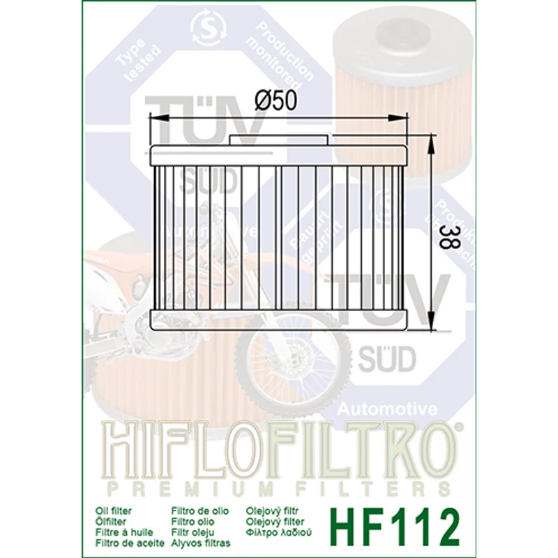Oil Filter 112 - Hiflo