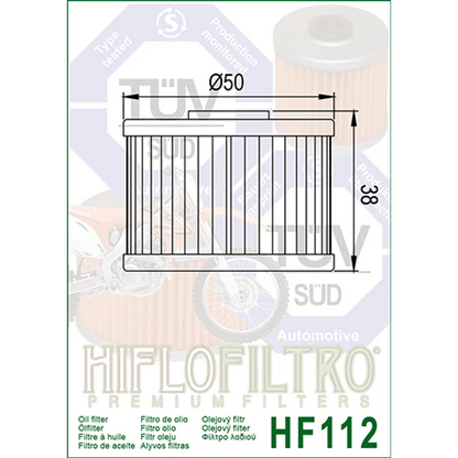 Oil Filter 112 - Hiflo