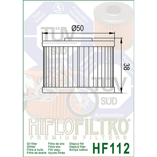 Oil Filter 112 - Hiflo