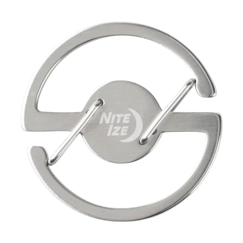 MEDALLION KEY CARABINER - Stainless Steel