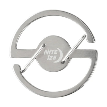 MEDALLION KEY CARABINER - Stainless Steel