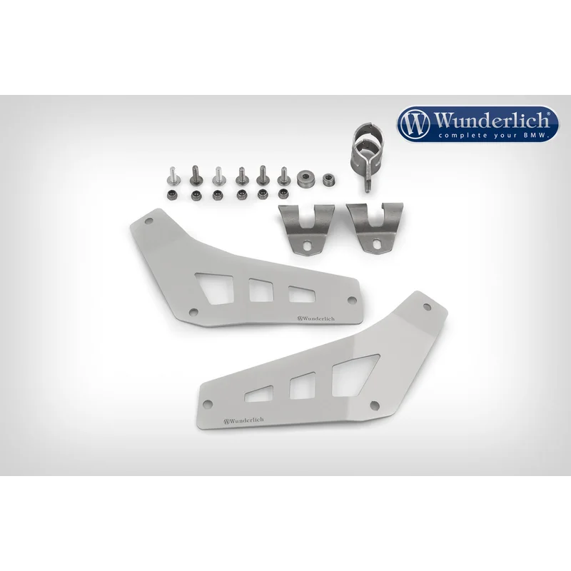 BMW R1250GSA Protection - Filler Plate for Reinforcement Bar - Black