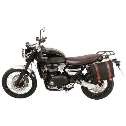 Triumph Scrambler 1200 XE  / XC Carrier - Sidecases 'C-Bow' (Left Side, Black) - 1200 XE