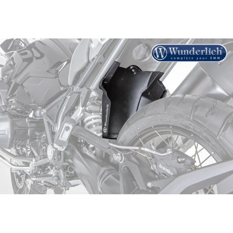 BMW R1250GS Plastics -Splash Guard (Black)