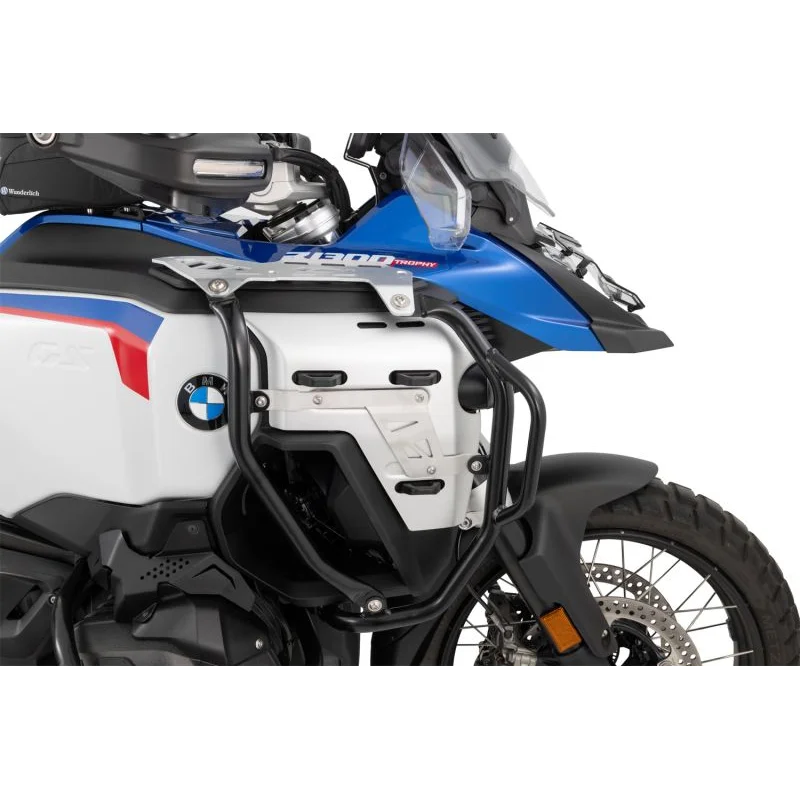 BMW R 1300 GSA Protection - Tank Guard (ULTIMATE PRO) - Black+Silver