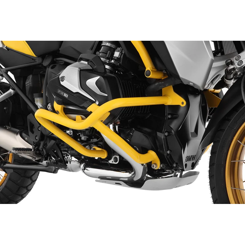 BMW R 1250 GS Protection - Engine Crash Bars "Edition 40 Years GS" - Yellow / Steel