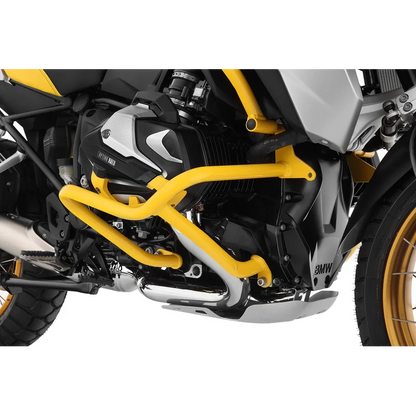 BMW R 1250 GS Protection - Engine Crash Bars "Edition 40 Years GS" - Yellow / Steel