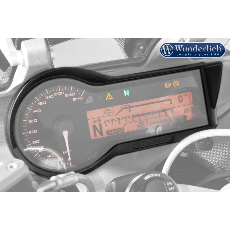BMW R 1200R LC Ergonomics - Cockpit Glare Protection