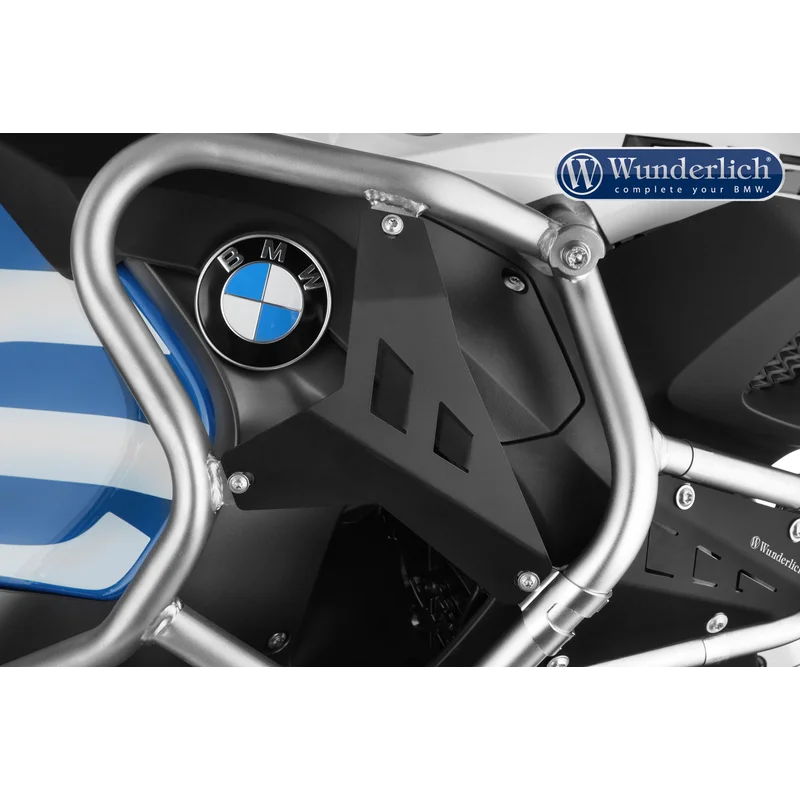 BMW R1200GSA Protection - Tank Guard Extension Plates - Black