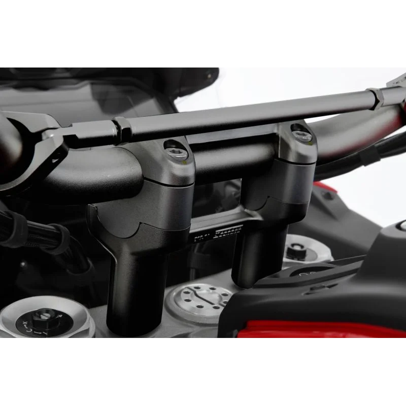 DUCATI Multistrada V4 Ergonomics - Risers 25mm - Black