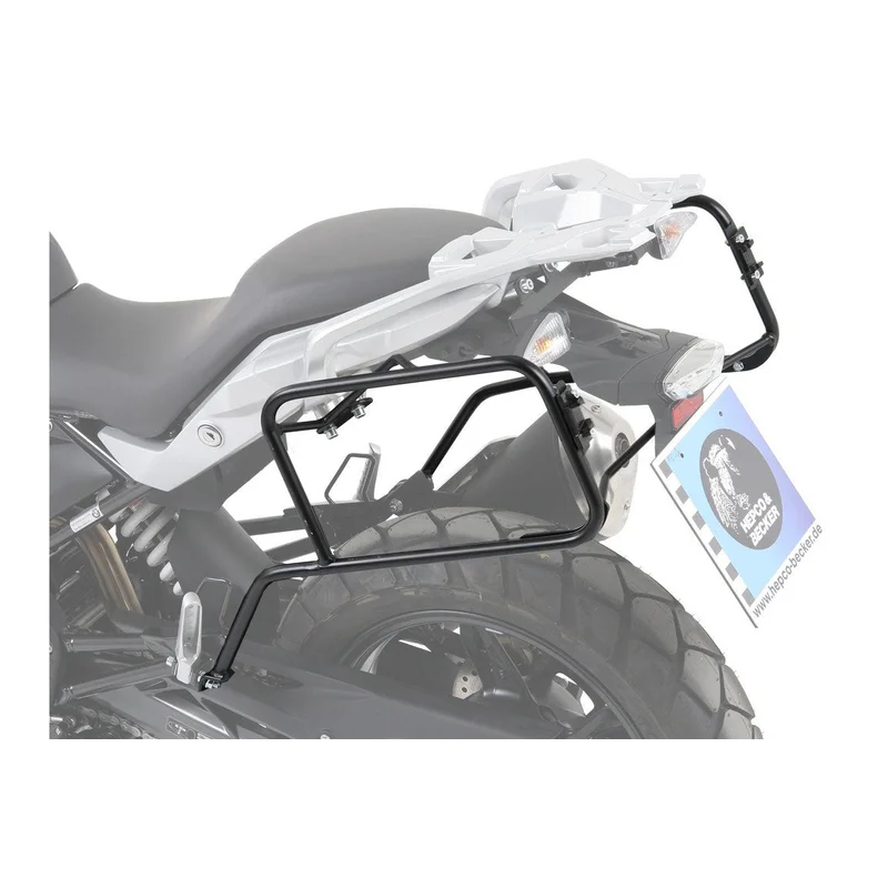 BMW G310GS Carrier - Sidecases - Quick Release (Black) - Black / 2020-
