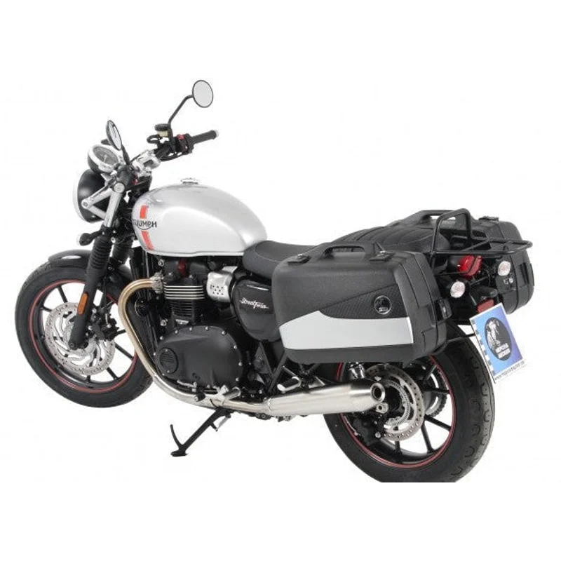 TRIUMPH Twin 900 Series Sidecases Carrier - Quick Release - Black