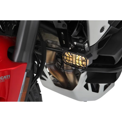 DUCATI Multistrada V4 - LED Auxillary lights Microflooter 3 - Black