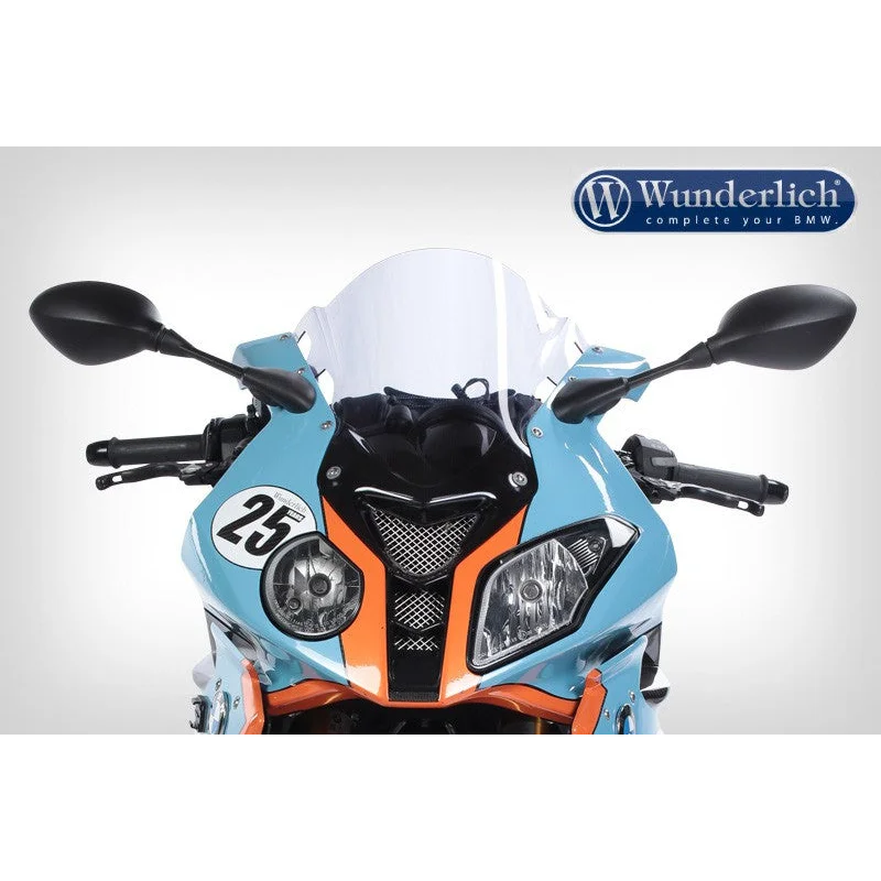 BMW S1000RR Screen (15-17) - Windscreen Bubble (455mm) - Smoked Grey