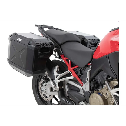 Ducati Multistrada V4 Luggage - Xplorer Cutout - Silver