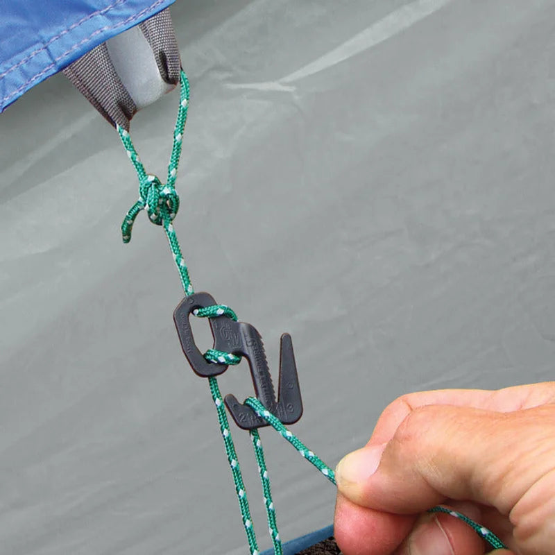 CARABINER ROPE TIGHTENER - FIGURE 9 (SM) + ROPE - Plastic