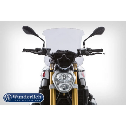 BMW R1200R Screens - Touring - Smoked Grey