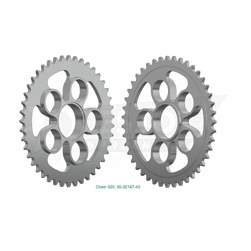 Sprockets Rear (32167-43T) - Esjot