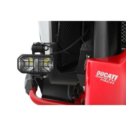 DUCATI Multistrada V4 - LED Auxillary lights Microflooter 3 - Black