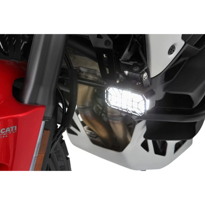DUCATI Multistrada V4 - LED Auxillary lights Microflooter 3 - Black