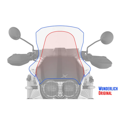 Ducati Desert X Screen - Marathon - Smoked Grey