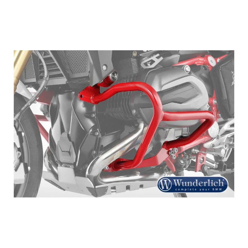 BMW R1200GS Protection - Engine Crash Bars (Red)