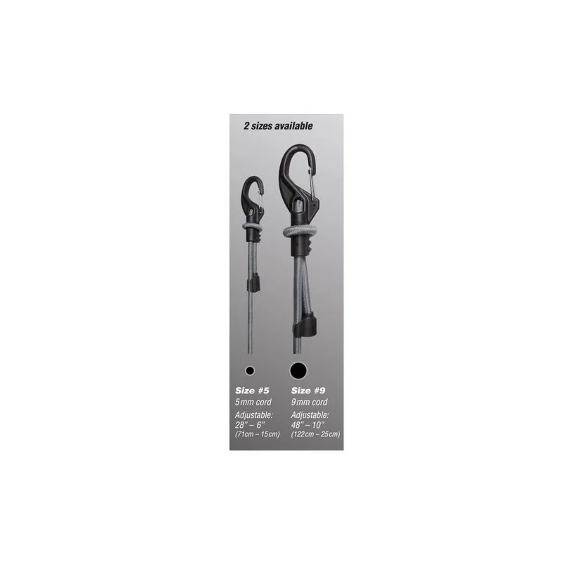 Bungee Cord - Knotbone Adjustable - 1N (0.9cm Diameter  x ( 122cm - 25 cm Length ))