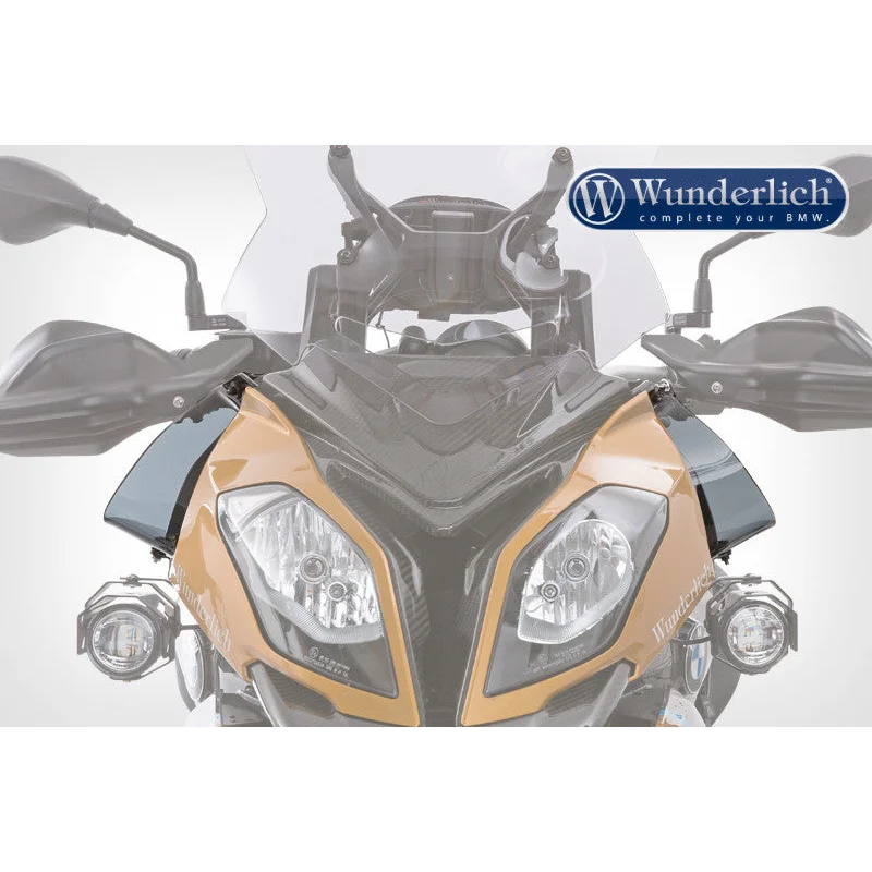 BMW S1000XR Ergonomics - Screen Hand Deflectors - Dark