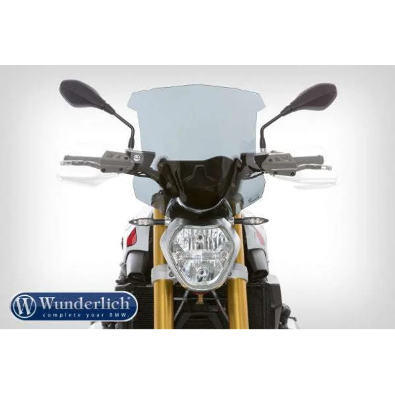 BMW R1200GS Protection - Hand Wind Deflector - Smoked Grey