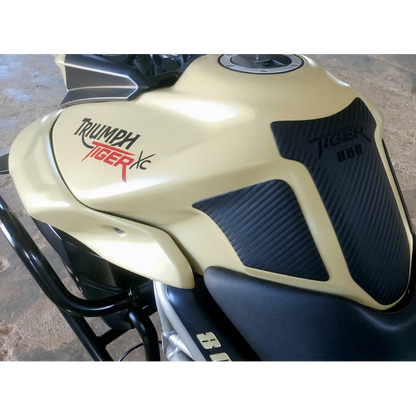 Triumph Tiger 800 Ergonomics - Knee Pad