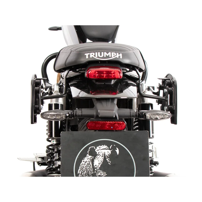 TRIUMPH SPEED TWIN 900 Luggage Carrier - C-Bow - Black