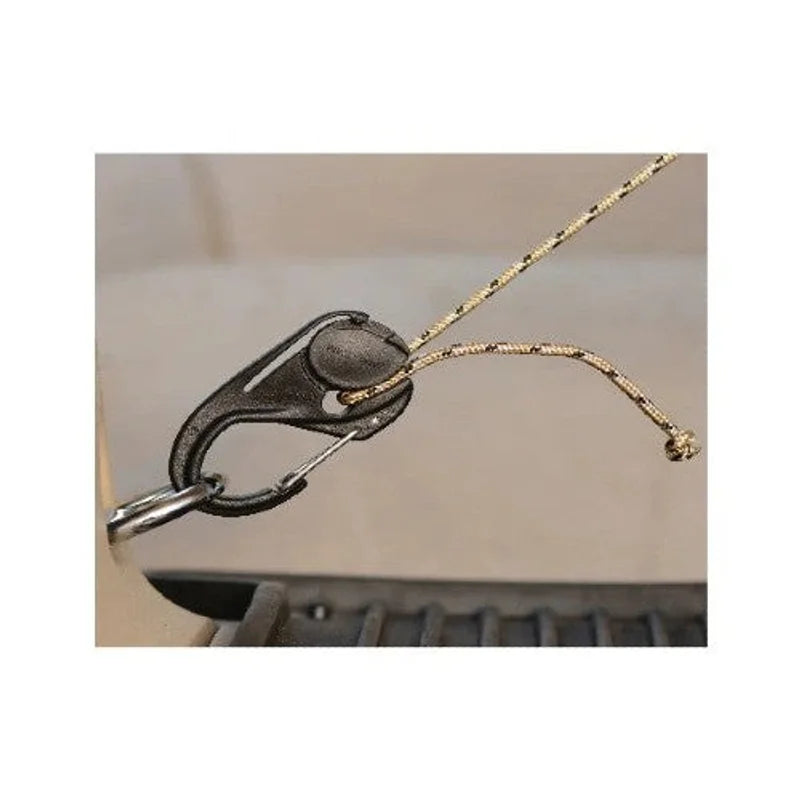 CORD TIGHTENER - CAM JAM - 2N TIGHTNER + 1N ROPE OF 243cm / Plastic