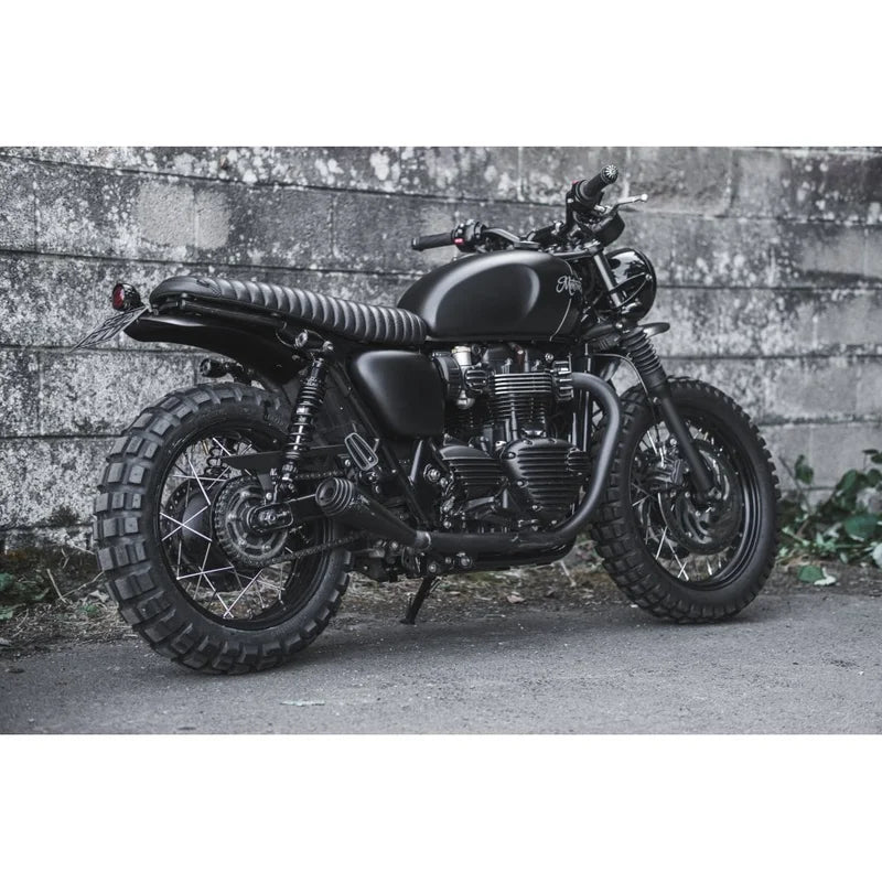 High Tail Customs Mudguard - Predrilled - Black Anodised