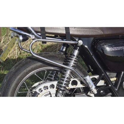 Triumph Pannier/Luggage Rails - Pair - Stainless Steel