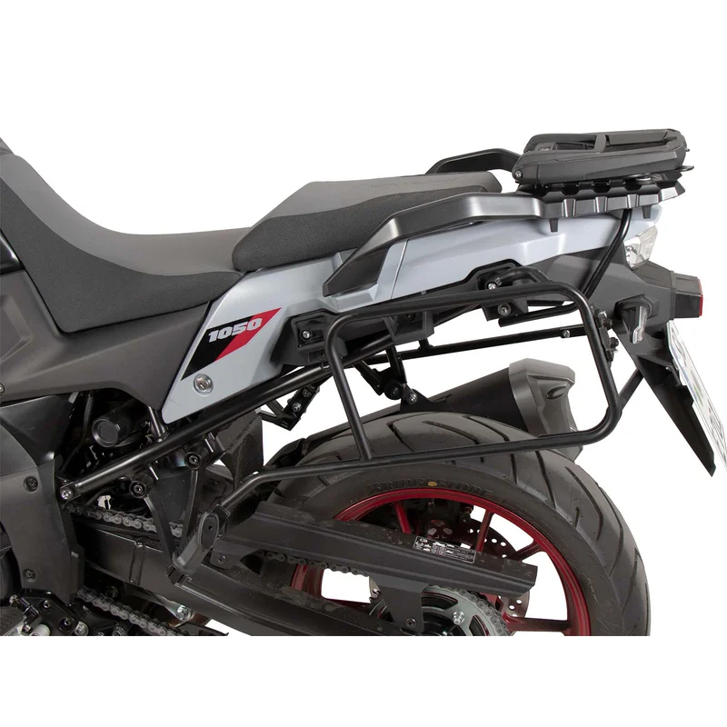 Suzuki V-Strom 1050 Carrier - Side Cases (Permanent Mount) - Black