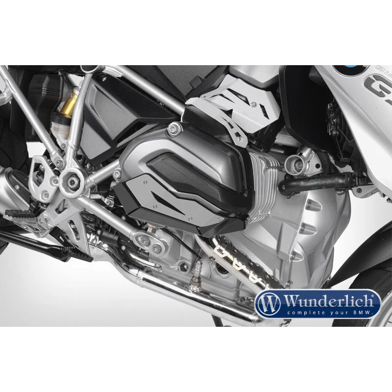 BMW R Series Protection - Valve Cover & Cylinder (Dakar) - Silver