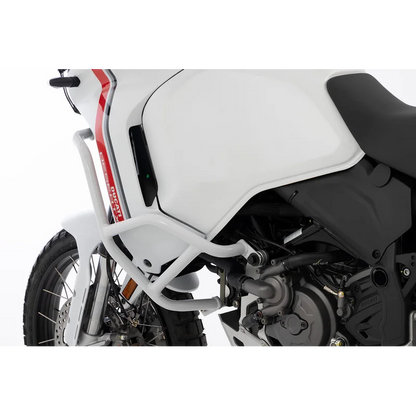 Ducati Desert X Protection - Engine Guard ( Left) - White / Fits Wunderlich Tank Guard
