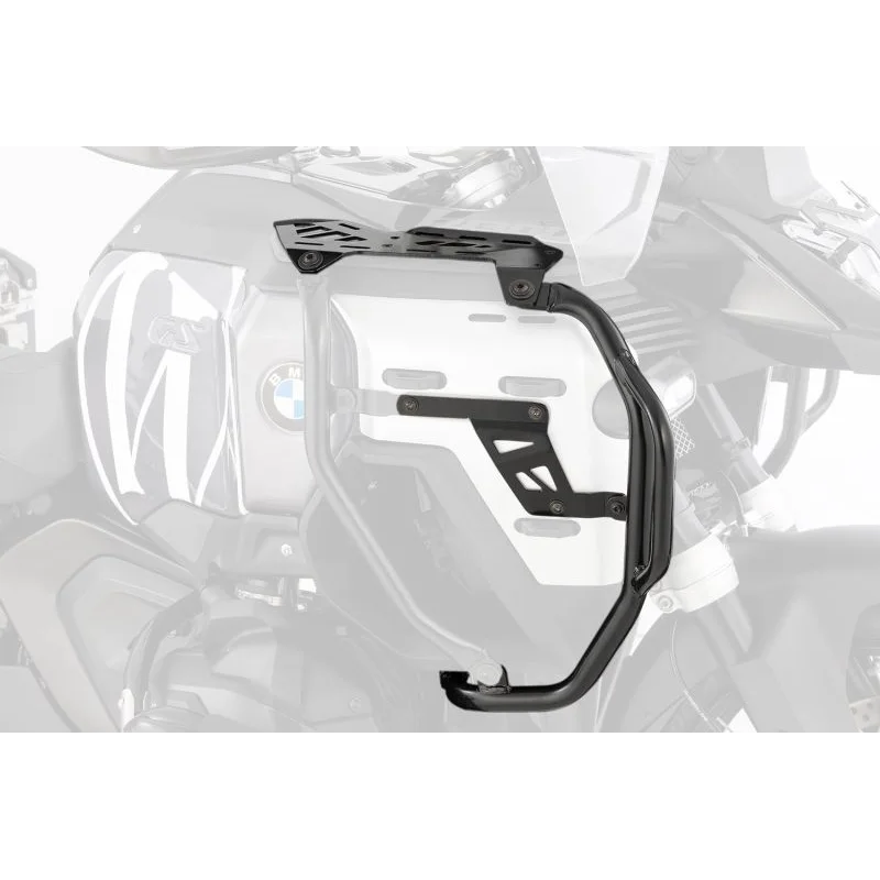 BMW R 1300 GSA Protection - Tank Guard (ULTIMATE) - Black / Silver